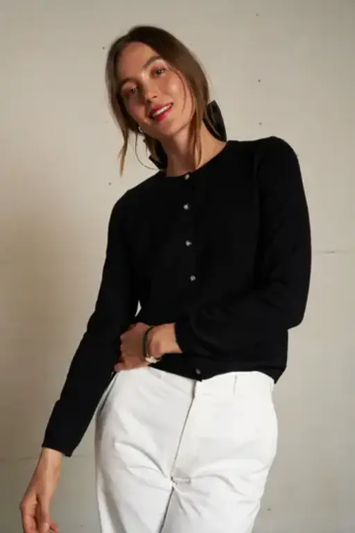 PERFECT WHITE TEE PERFECT WHITE TEE Moira Cotton Cashmere Cardigan
