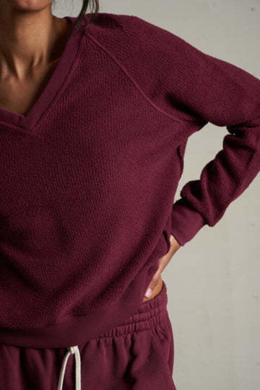 PERFECT WHITE TEE PERFECT WHITE TEE Zuri Reverse Fleece Sweatshirt