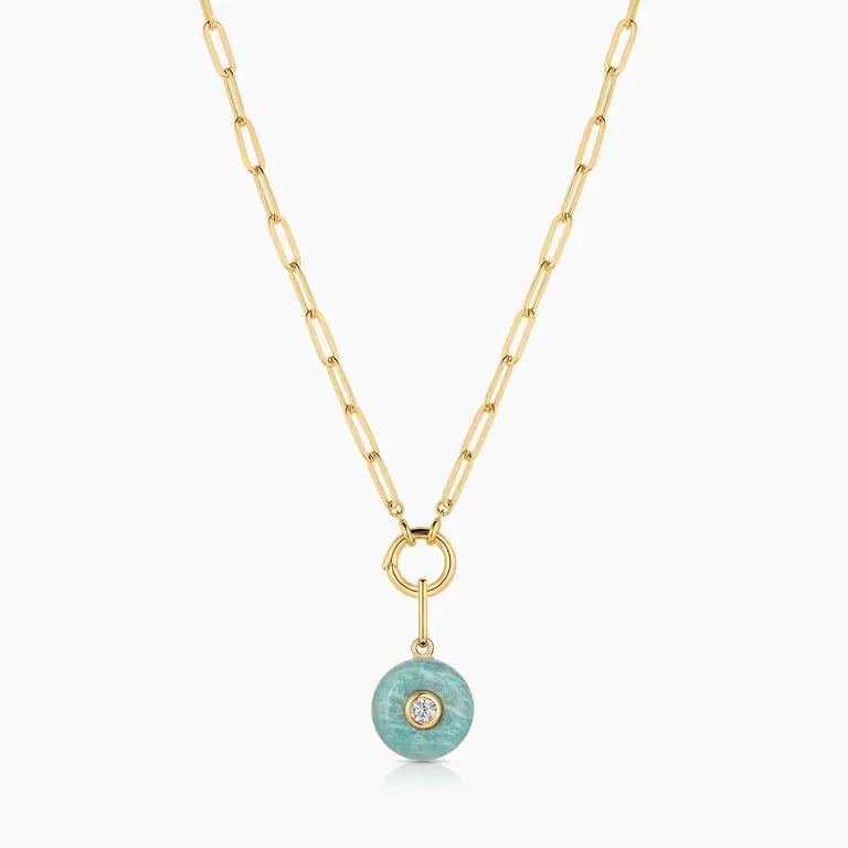 THATCH THATCH 18" Paperclip Charm Necklace