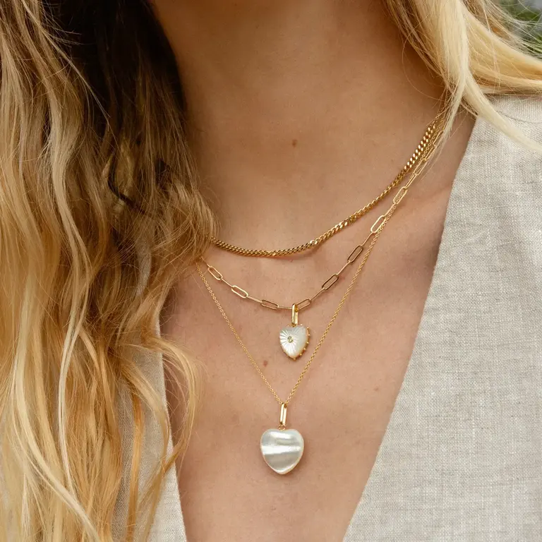 THATCH THATCH Gemma Mother of Pearl Charm