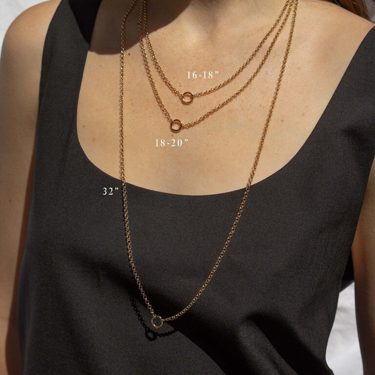 THATCH THATCH 18" Vienna Charm Necklace