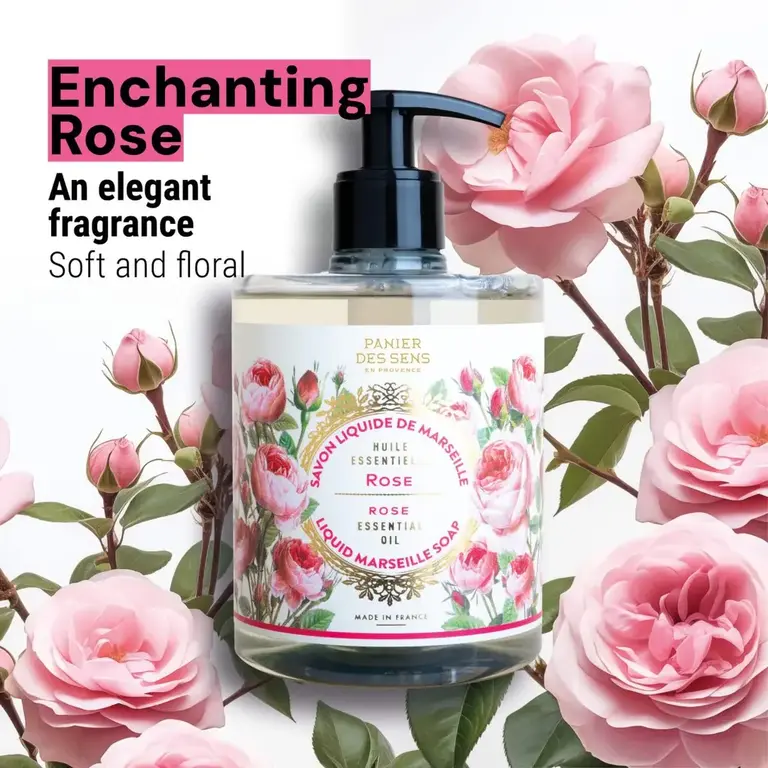 PANIER DES SENS PANIER DES SENS Rose Liquid Marseille Soap