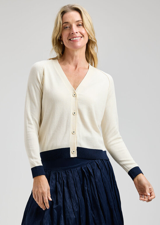 ZAKET + PLOVER ZAKET + PLOVER Essential Vee Cardigan