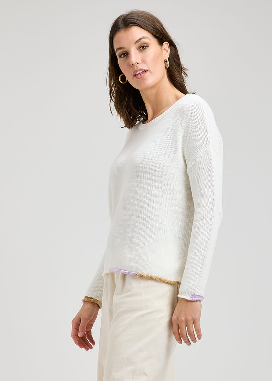 ZAKET + PLOVER ZAKET + PLOVER Bottom Detail Sweater