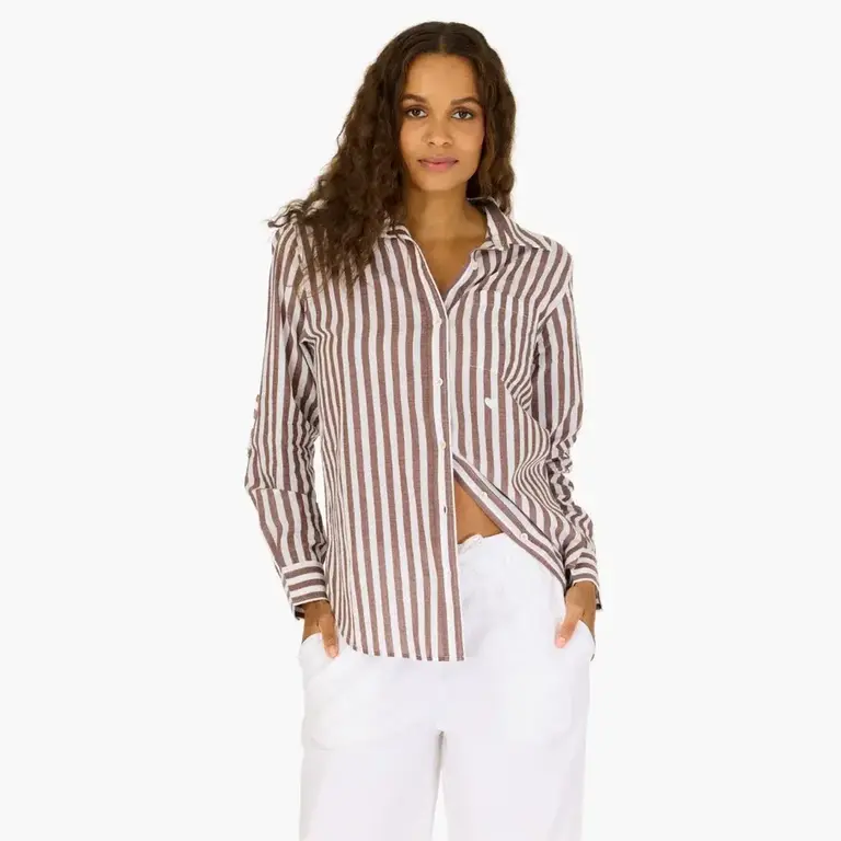 KERRI ROSENTHAL KERRI ROSENTHAL Mia Stripe Shirt