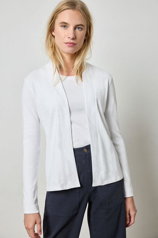 LILLA P LILLA P Classic 1x1 Cardigan