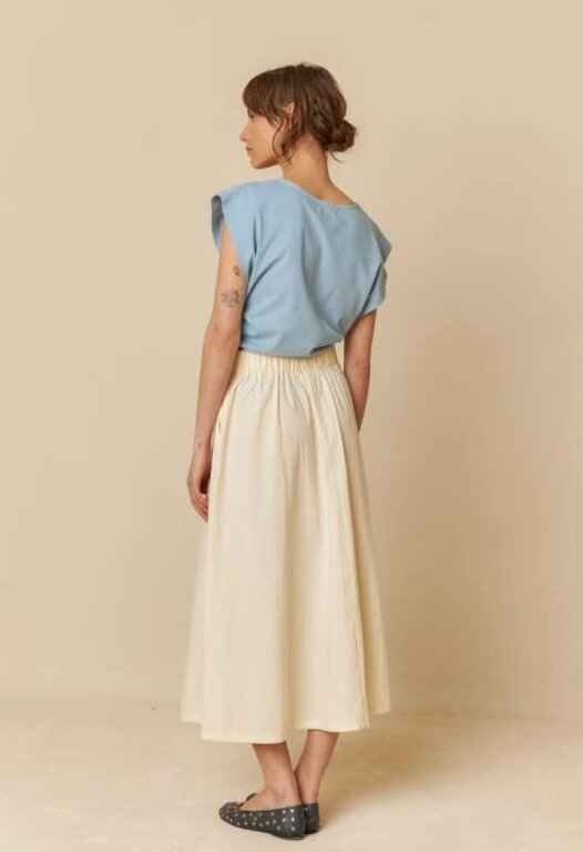 INDI&COLD INDI&COLD Poplin Midi Skirt