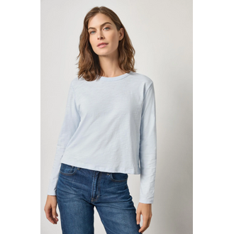 LILLA P Long Sleeve Boyfriend Tee