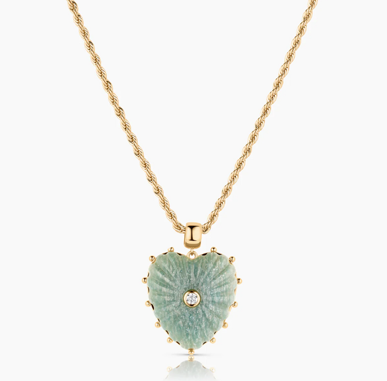 THATCH THATCH Malene Amazonite Rope Necklace
