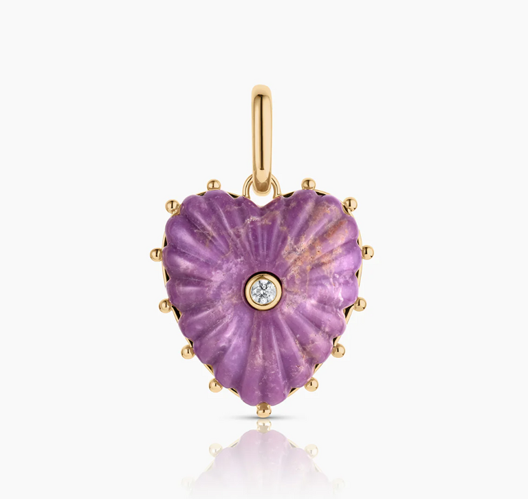 THATCH THATCH Malene Purple Mica Clip Charm