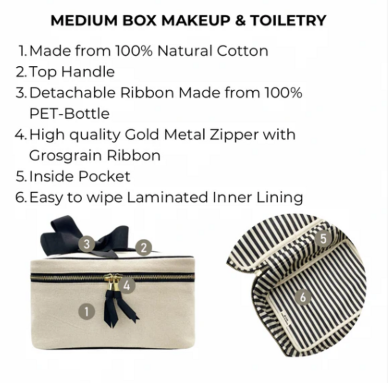 BAG-ALL BAG-ALL Medium Makeup & Toiletry Bag