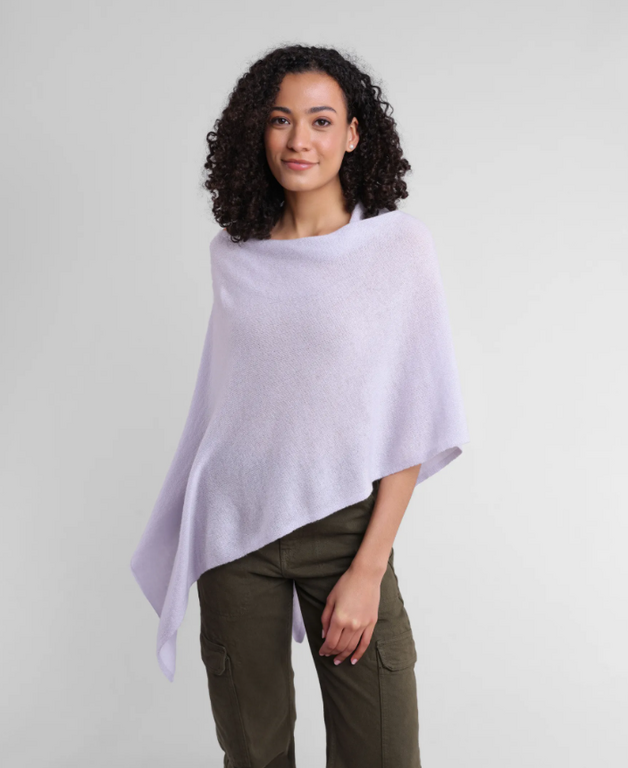 ALASHAN ALASHAN 100% Cashmere Classic Topper- Dove
