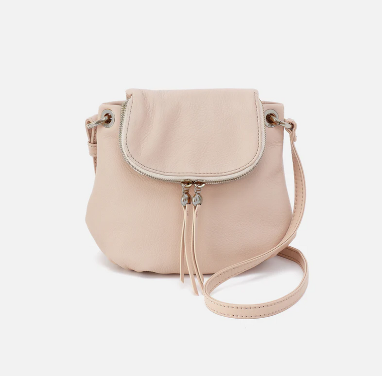 HOBO HOBO Fern Zip-Flap Crossbody- Stonewash