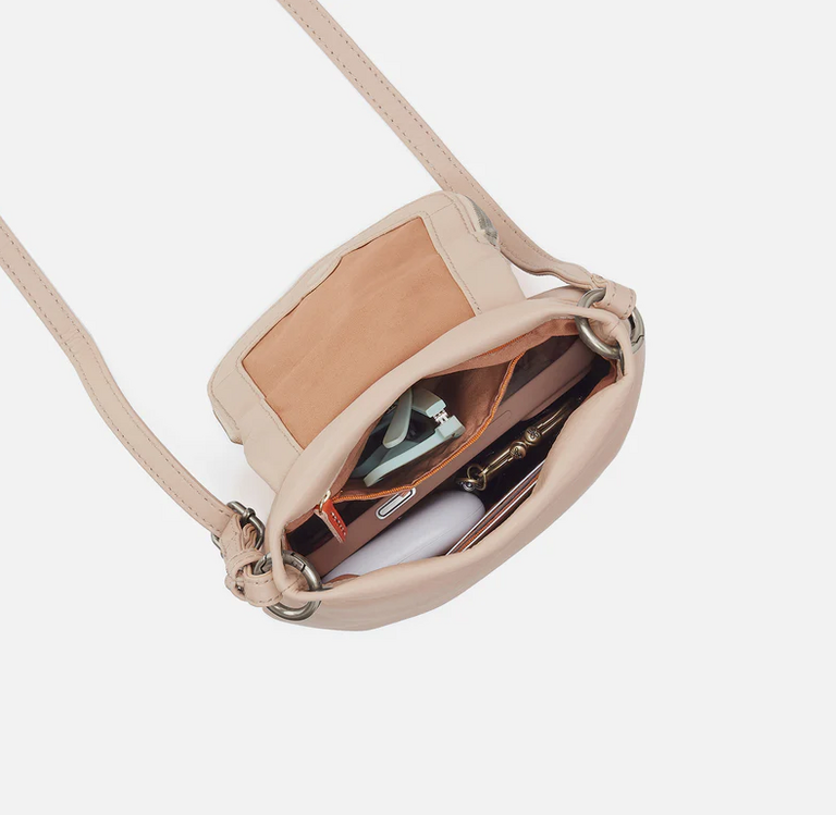 HOBO HOBO Fern Zip-Flap Crossbody- Stonewash