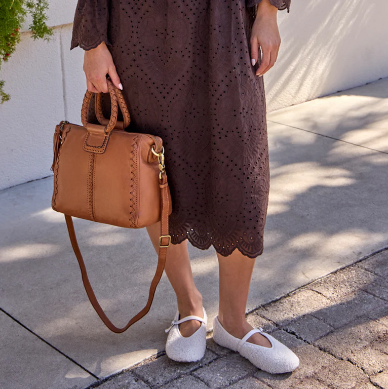 HOBO HOBO Sheila Medium Satchel- Harvest Wheat