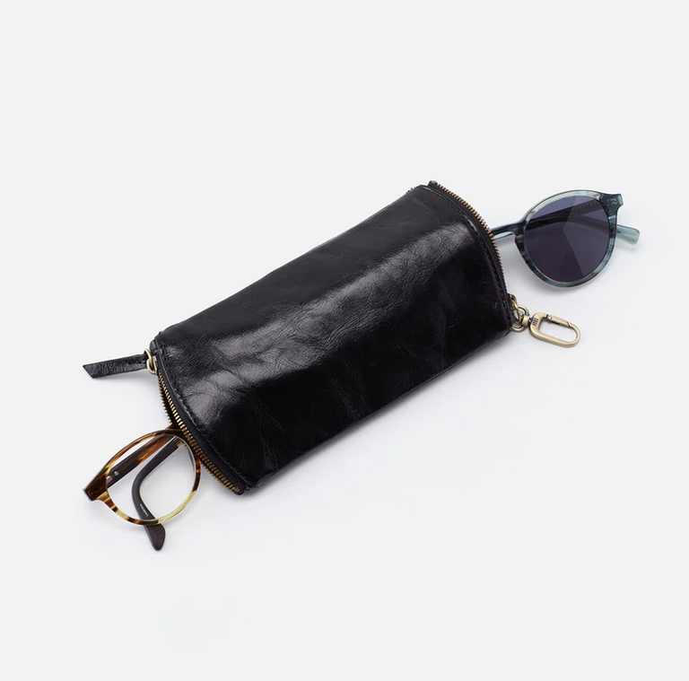 HOBO HOBO Spark Double Eyeglass Case- Black