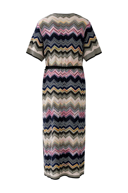 OUI OUI Zig-Zag Print Dress