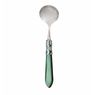 VIETRI Aladdin Brilliant Green Sauce Ladle