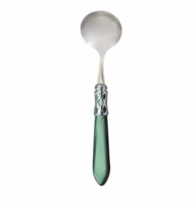 VIETRI VIETRI Aladdin Brilliant Green Sauce Ladle