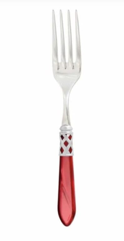 VIETRI VIETRI Aladdin Brillant Red Serving Fork