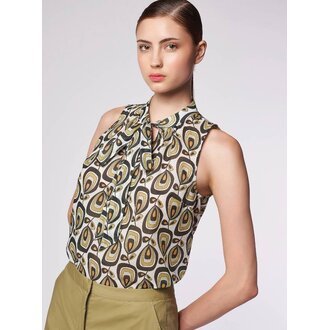 CAMICETTA SNOB Sleeveless Shirt