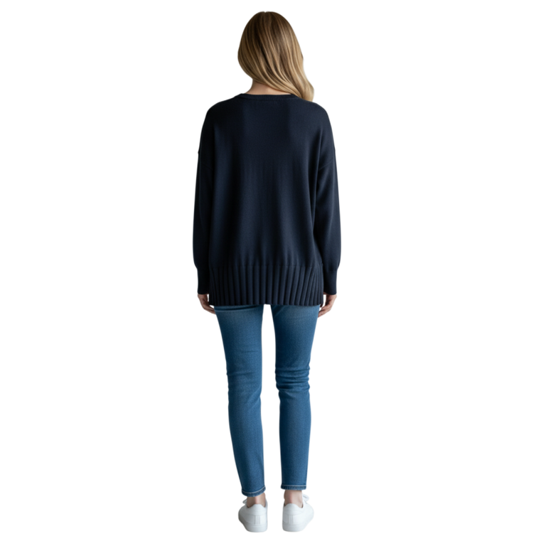 J. SOCIETY J. SOCIETY Ribbed Bottom Crew