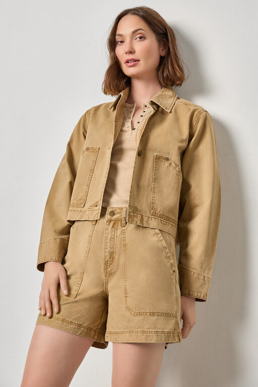 LILLA P LILLA P Twill Utility Jacket