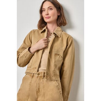 LILLA P Twill Utility Jacket