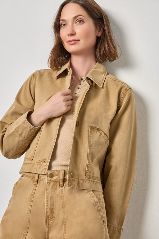 LILLA P LILLA P Twill Utility Jacket