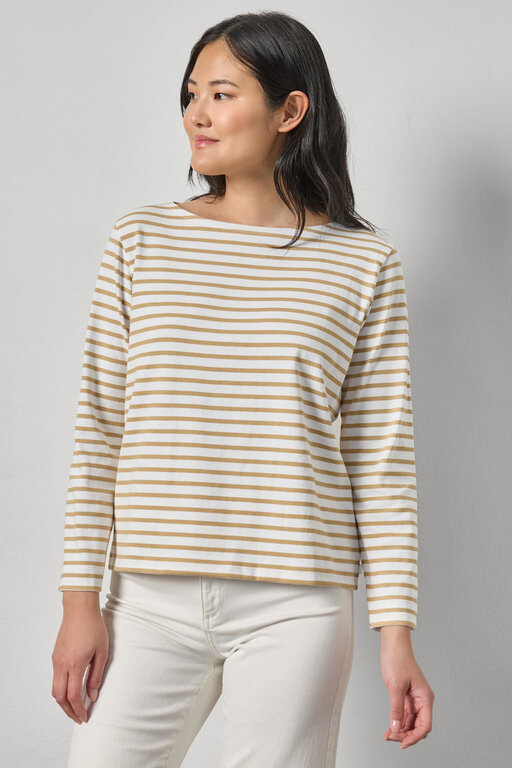 LILLA P LILLA P Boatneck Long Sleeve Tee