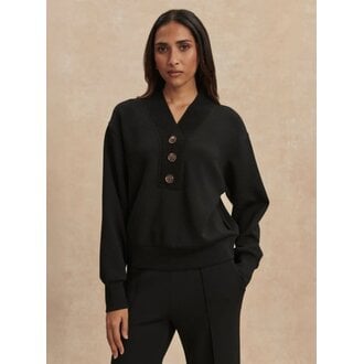 VARLEY Lucine Front Button Sweat