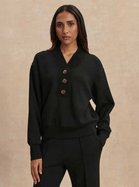 VARLEY VARLEY Lucine Front Button Sweat