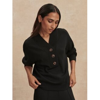 VARLEY Lucine Front Button Sweat