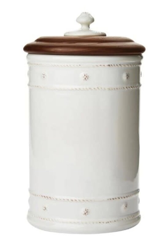 JULISKA JULISKA Berry & Thread 10" Canister w/ Wooden Lid