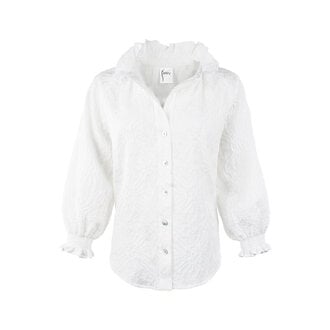 FINLEY Fiona Blouse Textured Jacquard