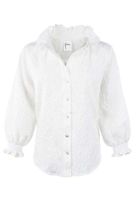 FINLEY FINLEY Fiona Blouse Textured Jacquard