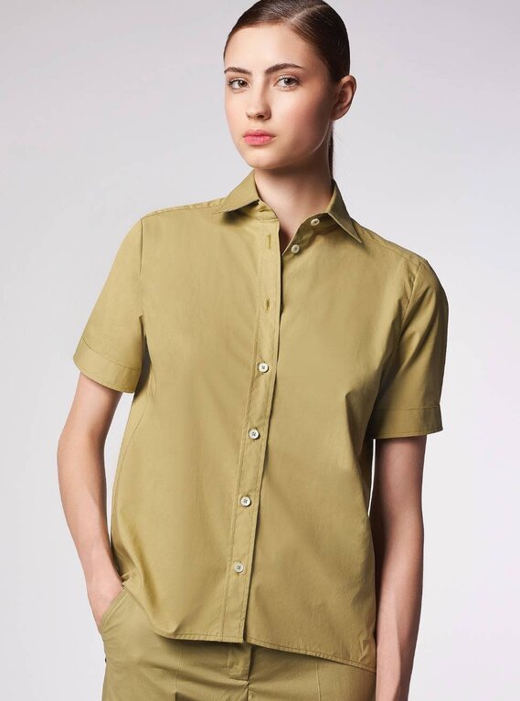 CAMICETTA SNOB Parachute Canvas Blouse