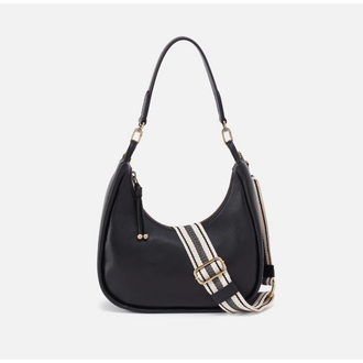 HOBO Cass Small Shoulder Bag- Black