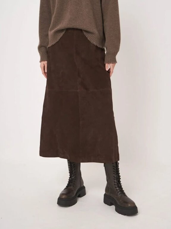 REPEAT REPEAT Suede Skirt