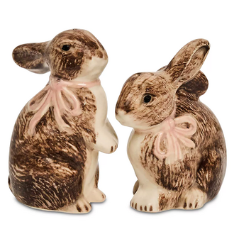 JULISKA Clever Creature Bunny Salt & Pepper Set