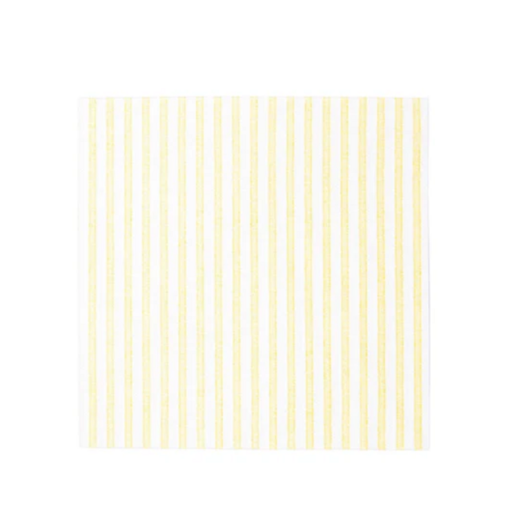 VIETRI VIETRI Papersoft Napkins Capri Yellow Dinner Napkins (Pack of 20)