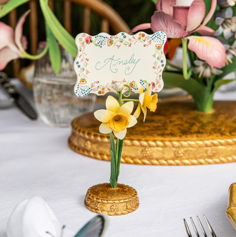 JULISKA JULISKA Meadow Walk Place Daffodil Card Holder