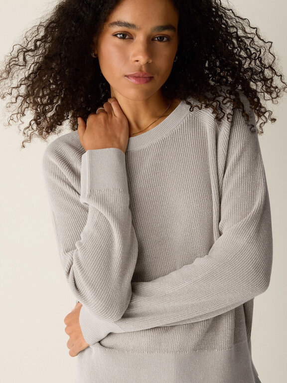 EILEEN FISHER EILEEN FISHER Crew Neck Wedge Sweater