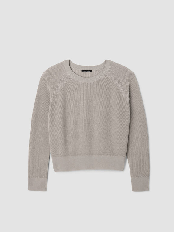 EILEEN FISHER EILEEN FISHER Crew Neck Wedge Sweater
