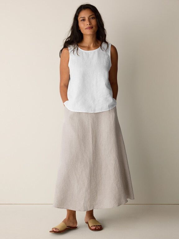 EILEEN FISHER EILEEN FISHER Full Length Linen Skirt
