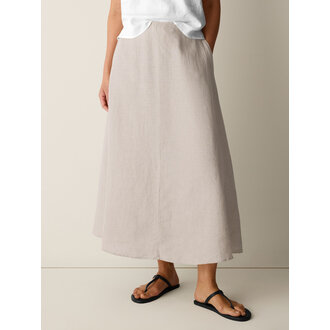 EILEEN FISHER Full Length Linen Skirt