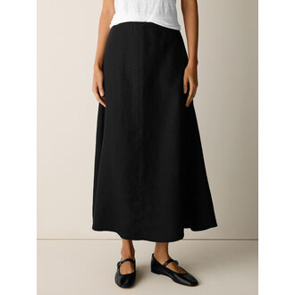 EILEEN FISHER Full Length Linen Skirt