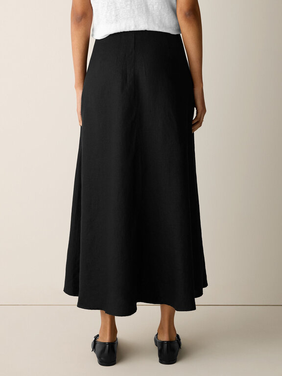 EILEEN FISHER EILEEN FISHER Full Length Linen Skirt