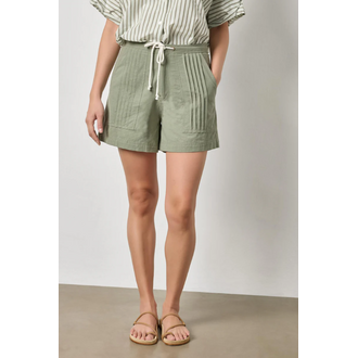 LILLA P Pintuck Pocket Shorts