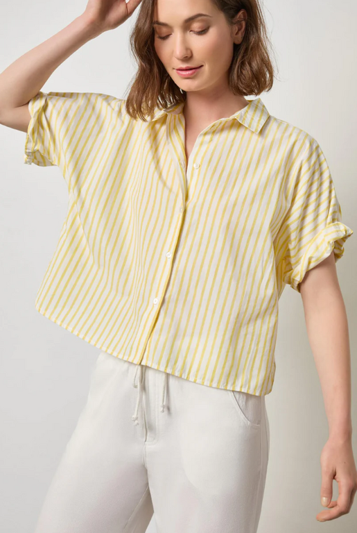 LILLA P LILLA P Oversized Button Down Dolman